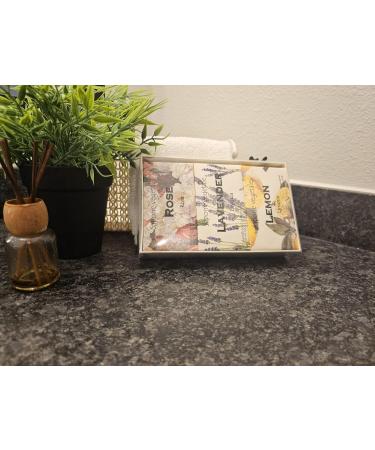 Italian Vegetable Luxury Soap Bar Set of 3 - Rose Lavender & Lemon - Gift-Ready 21 Oz | Premium International Shipping - Buy Online on GoSupps.com