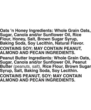 Nature Valley Granola Bars 30 ct - Crunchy Peanut Butter and Oats 'n Honey - Buy Online on GoSupps.com