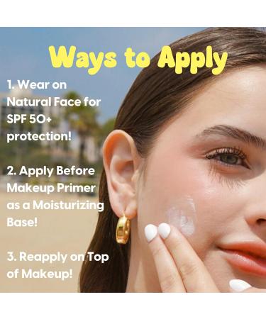 Kara Beauty SOLFUL Face Sun Lotion SPF 50+ PA++++ | Korean Moisturizing Sunscreen - No White Cast 1.7oz - International Shipping Available - Buy Online on GoSupps.com