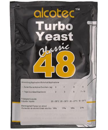 AlcoTec Turbo Yeast Classic 48h 20% Alcohol 130g (Pack of 2) | Fast International Shipping - Buy Online on GoSupps.com