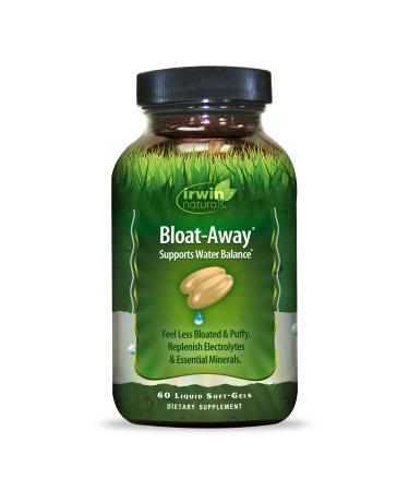Irwin Naturals Bloat-Away 60 Liquid Soft-Gels