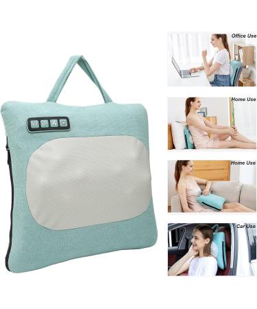 Buy Electric Massage Cushions | Neck & Waist Relief | 3 Modes Hot Compression & Vibration - Green - Buy Online on GoSupps.com