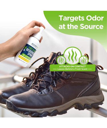 Rocket Pure Natural Shoe Deodorizer and Foot Spray - Lemon Scented Odor Eliminator - 4 Fl Oz - Buy Online on GoSupps.com