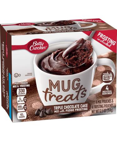 Betty Crocker Triple Chocolate Cake Mix Mug Treat (Pack of 2) - Buy Online on GoSupps.com
