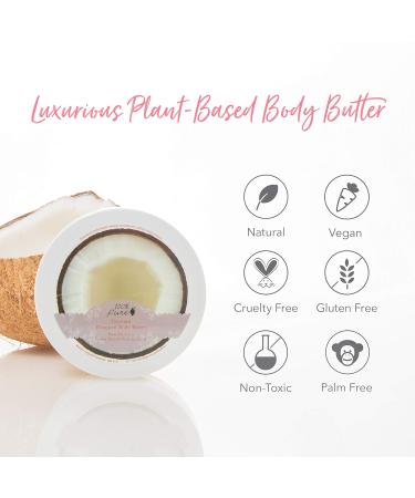 100% PURE Coconut Whipped Body Butter Body Lotion for Dry Skin Made with Shea Butter Cocoa Butter Moisturizing Body Cream Natural Lotion - 3.4 oz Coconut 3.4 Fl Oz (Pack of 1) - Buy Online on GoSupps.com