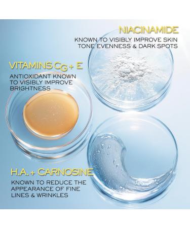 Lanc me Radiant Day Skincare Routine - Cr me Radiance Cream-to-Foam Face Cleanser 4.2 Fl Oz & G nifique Ultimate Dual Recovery Face Serum 0.67 Fl Oz. - Buy Online on GoSupps.com