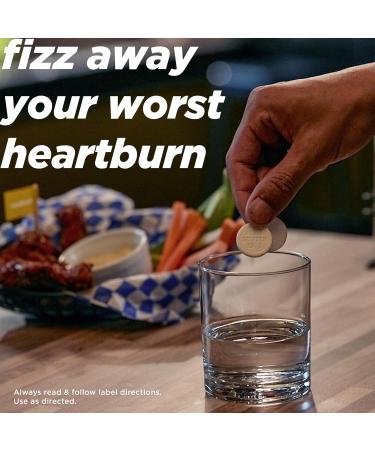 Alka-Seltzer Extra Strength Heartburn Relief Effervescent Antacid Tablets Fast Indigestion Relief 36Ct - Buy Online on GoSupps.com