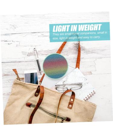 Solustrie Contact Lens Container Set - Colorful Portable Holder with Mirror | Eye-Catching Travel Applicator | Perfect for All Lens Types - 7.5x7.5x2.8cm - Buy Online on GoSupps.com