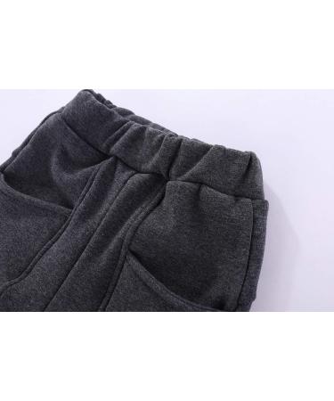 Mud Kingdom Little Boys Fleece Pants - 5 Years, Anchor Red | Warm Winter Tight Fit - Buy Online on GoSupps.com