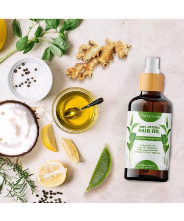 100% Natural Hair Oil Treatment for Damaged & Dry Hair | Strengthen & Lengthen Hair | 100 ml - Buy Online on GoSupps.com