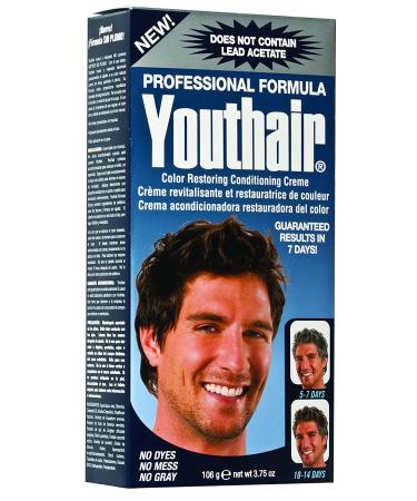 Youthair Lead-Free Creme 3.75oz - Hair Color Restoration for Youthful Look - Buy Online on GoSupps.com