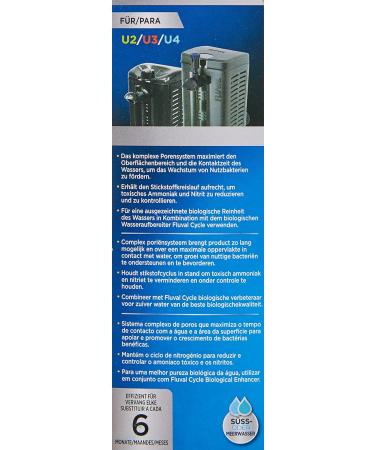 Fluval BioMax Organic Rings - Complex Bacterial Filter Media for U2 U3 U4 - 110g (1-Pack) - Enhance Aquarium Filtration - Buy Online on GoSupps.com