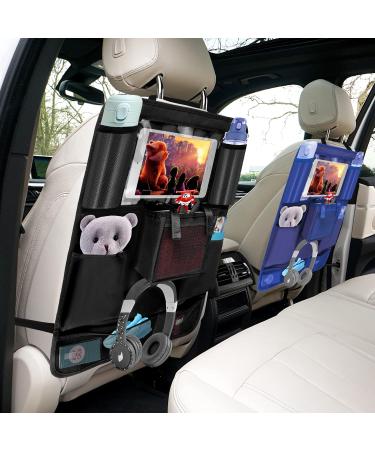Toniebox Holder Car Organiser with Tablet Bag - Seat Back Cover for Kids' Car Accessories - Black - Buy Online on GoSupps.com