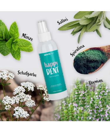 EMMI-PET Dental Spray for Dogs | Tartar & Plaque Reduction | Natural Vegan Dental Care | Fresh Breath | 150ml - Buy Online on GoSupps.com