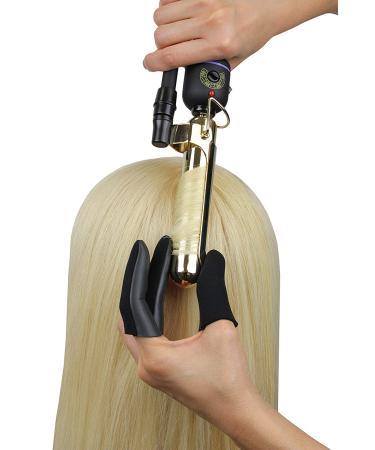 JATAI Heat Shield - Professional Finger Protection Guards for Styling Tools - 3pc Set (S/M) Black - Buy Online on GoSupps.com