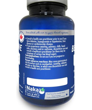 Naka Platinum Berberine 500mg Supports Blood Sugar Metabolism - Cardiovascular Health Made in Canada (90 Count (Pack of 1)) - Buy Online on GoSupps.com
