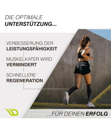 Diasports RunStars Compression Socks for Sports & Running - Premium Marathon & Triathlon Gear for Men & Women - Green/White - Buy Online on GoSupps.com