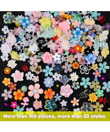 Kikonoke 100 Pieces 3D Resin Flowers Nail Art Kit - DIY Crafts Decoration Supplies - Buy Online on GoSupps.com