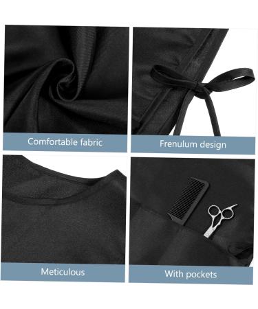 Zerodeko Unisex Cobbler Apron Waterproof Art Smock Cleaning Smock Apron Maid Smock with Pockets for Painting Cleaning Artiest for Women Men Adult Teen - Buy Online on GoSupps.com