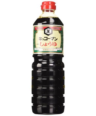 Kikkoman Japan Made Soy Sauce, 33.8 Ounce Original 33.8 Fl Oz (Pack of 1)