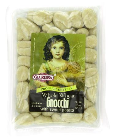 Gia Russa Whole Wheat Gnocchi with Sweet Potato, 16-Ounces (Pack of 6)