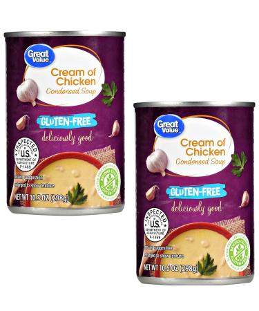 Gluten Free Cream of Chicken Condensed Soup, 10.5 oz, Pack of 2 Cream Of Chicken 10.5 Ounce (Pack of 2)