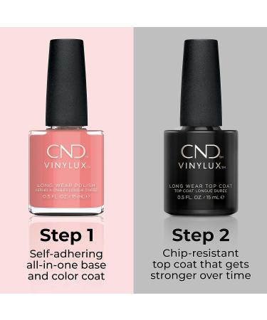 CND Vinylux Longwear Red Nail Polish - Rule Breaker 373 | Gel-like Shine, Chip Resistant Color - 0.5 Fl Oz - Buy Online on GoSupps.com