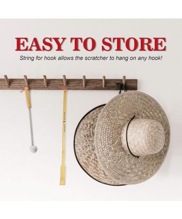 BambooMN 17 Bamboo Wooden Back Scratcher & Shoe Horn Set - Natural Stress Relief Itchy Skin Remedy - 2 Pieces - Buy Online on GoSupps.com