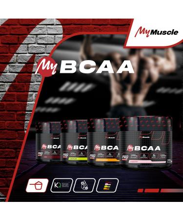 MyMUSCLE - My BCAA - Kyowa Quality Label BCAA Amino Acids Powder + L-Glutamine + L-Citrulline + Electrolytes - Lemonade 390g - 30 Servings - Buy Online on GoSupps.com