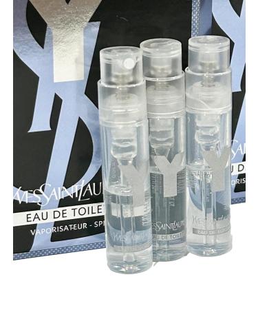YVES SAINT LAURENT YSL Y Men Sample Perfume EDT Spray Trial Size Partially Filled Vials 1.2 ml / 0.04 fl oz (set of 3) - Buy Online on GoSupps.com