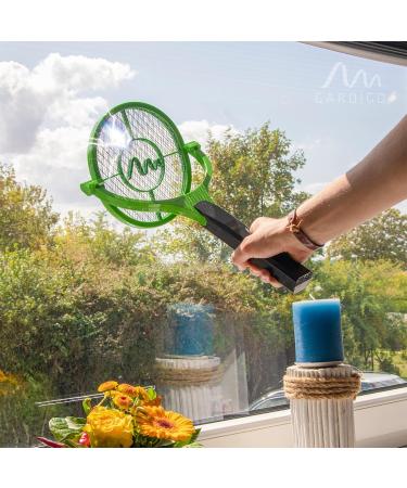 Gardigo Flying Gossip - 2 Set Electric Fly Clap with 90 Swiveling Head | Simple Insect Catch for Blankets Windows & Walls | Effective Insect Shredder - Buy Online on GoSupps.com