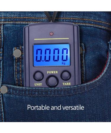 Buy Digital Hanging Fish Scales - 40kg Portable Angler Scale with LCD Display & Unit Options | International Shipping Available - Buy Online on GoSupps.com