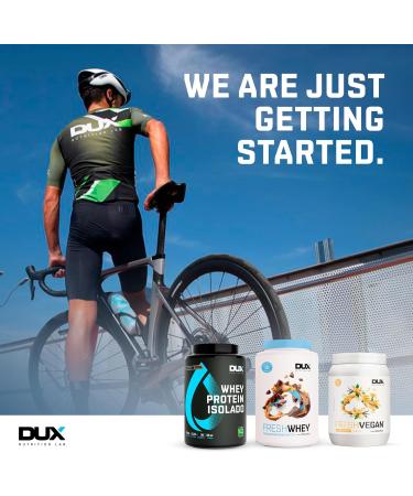 DUX Nutrition Fresh Vegan Vanilla Protein - 20g Protein/Serving Amino Acids 100% Vegan Pre & Post-Workout - 18.3oz - Buy Online on GoSupps.com