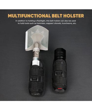 Xlentgen Flashlight Holster - 360 Rotatable Clip | Nylon Tactical Holder for Camping & Hiking - Shop Internationally - Buy Online on GoSupps.com