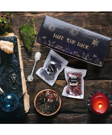 Dried Herbs Witchcraft Supplies  22 Natural Witch Herbs for Spells with Magical Uses  Wiccan Supplies and Tools  Beginner Witchcraft Kit Magic Herbs kit Witch Stuff for Pagan  Wiccan Rituals  Voodoo 22 Packs - Buy Online on GoSupps.com