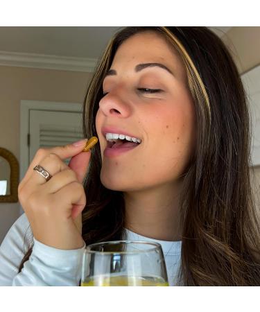 Stomach Bloom CoQ10 100mg Capsules Infused with Curcumin | 5X Better Absorption Antioxidant for Heart Health & Energy Production | 2 Month Supply 60 Count - Buy Online on GoSupps.com