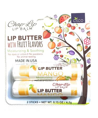 CHAP-LIP LIP BUTTER LIP BALM (MANGO)
