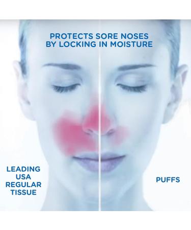 Puffs Plus Lotion with Vicks Scent Facial Tissues - 6 Cube Boxes, 48 Tissues per Box (Pack of 6) - Buy Online on GoSupps.com