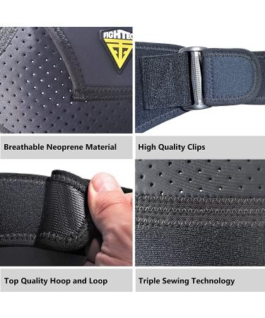 Shoulder Brace for Torn Rotator Cuff - Support & Compression Sleeve for Men & Women - Black Large/X-Large - Buy Online on GoSupps.com