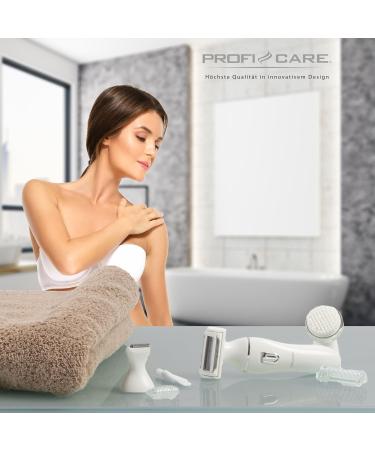 ProfiCare PC-LBS 3001 3in1 Lady Beauty Set | Shaver Facial Cleanser & Trimmer | Splash-proof & Portable for International Shipping - Buy Online on GoSupps.com