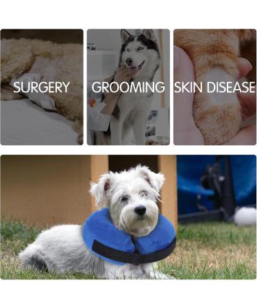 Adjustable Inflatable Dog & Cat Collar | Recovery Protection for Pets (M+) - Ideal for Post-Op & Wound Care - Buy Online on GoSupps.com