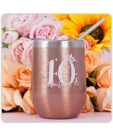 MEIGBFR 40th Birthday Gifts for Women | Unique Gift Baskets & Fabulous Ideas for Friends Moms Aunts & Coworkers - Celebrate 40 Years - Buy Online on GoSupps.com