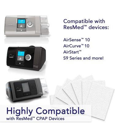 Disposable CPAP Filters - One Year Supply for ResMed Air 10, Airsense 10, Aircurve 10, S9 Series & More - Buy Online on GoSupps.com