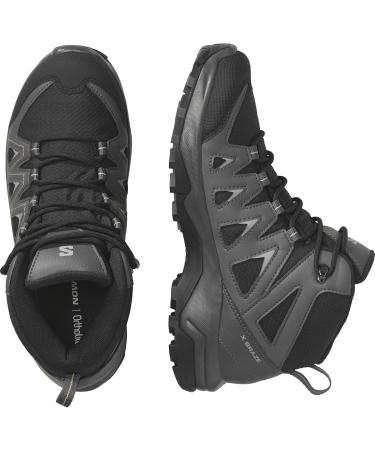 Buy SALOMON X Braze Mid Gore-Tex Women's Outdoor Shoes - Sporty Hiking Footwear in Black Magnet Hazelnut - EU Size 39 1/3 - International Shipping Available - Buy Online on GoSupps.com