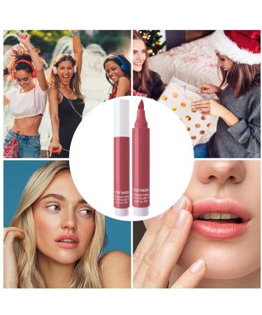  Generisch Smudg Lip Coloring Marker - Liquid Lip Marker - Lip Pen - Lip Coloring Marker - Moisturizing Stains - Precise Pen-Like Tip - For the - Buy Online on GoSupps.com
