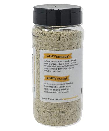 Epicurean Truffle Seasoning with Parmesan & Black Garlic - 9 oz (1 Pack) - Buy Online on GoSupps.com