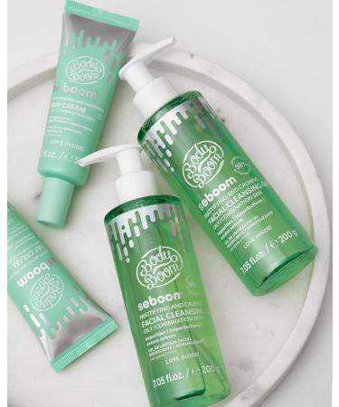 Bielenda Body Boom Seboom Mattifying and Normalizing Face Wash Gel 200 g - Buy Online on GoSupps.com
