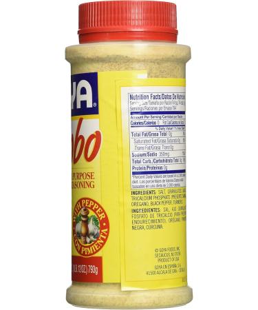 Goya Adobo All Purpose Seasoning With Pepper (28oz Bottle) - Buy Online on GoSupps.com