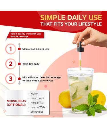 Organic Cayenne Pepper Beet Root Lemon Hawthorn Vitamin K2+D3 Liquid Drops 1500mg per Serving Ultra Potent 2 FL OZ (60ml) 60ml (pack of 1) - Buy Online on GoSupps.com