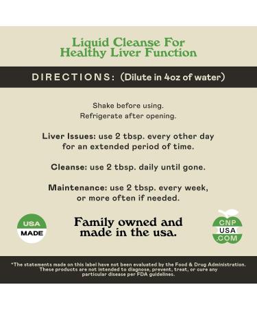 Complete Natural Products Liver Complete 12oz - Organic Liquid Liver Cleanse & Detox Supplement for High Enzymes Fatty Liver Liver Support 12 Fl Oz (Pack of 1) - Buy Online on GoSupps.com
